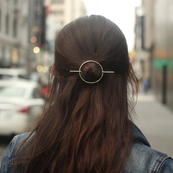 Urban Outfitters Accessories Open Circle Hair Pin Gold Poshmark